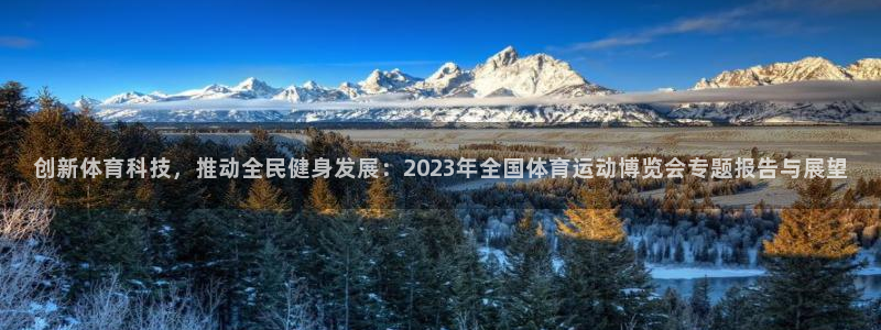 球速体育：创新体育科技，推动全民健身发展：2023年全国体育运动博览会专题报告与展望